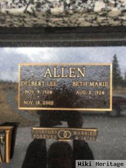 Delbert Lee "red" Allen