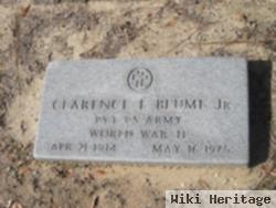 Clarence E Blume, Jr