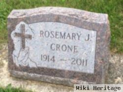 Rosemary J Crone