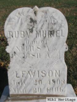 Ruby Muriel Lewison