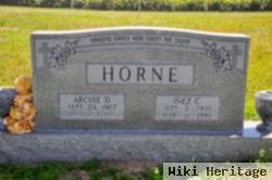 Archie D Horne