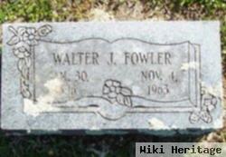 Walter Joseph Fowler