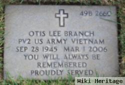 Otis Lee Branch