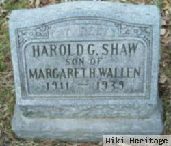 Harold G Shaw