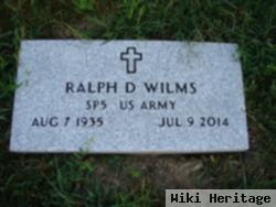 Ralph D Wilms