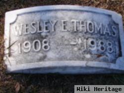 Wesley E. Thomas