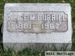 Alice M. Burrill