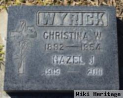 Hazel Josephine Wyrick