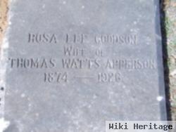 Rosa Lee Goodson Apperson