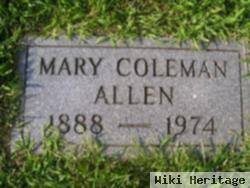 Mary Coleman Allen