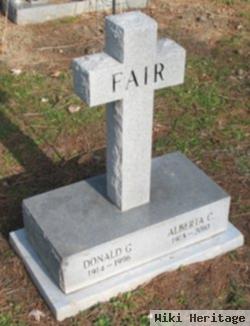 Donald G Fair