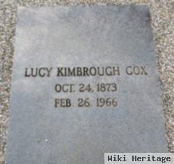 Lucy Kimbrough Cox