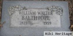 William Walter Balthrope