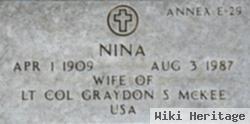 Nina Lucille Whetson Mckee