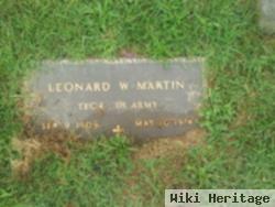 Leonard W Martin