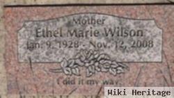 Ethel Marie Wilson