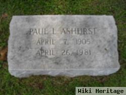 Paul L Ashurst