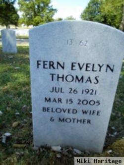 Fern Evelyn Thomas