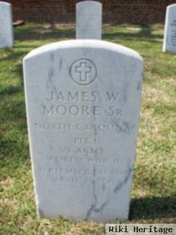 Pfc James William Moore, Sr