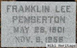 Franklin Lee Pemberton