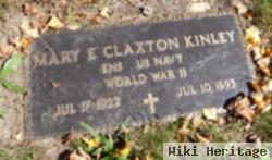 Mary E. Claxton Kinley