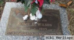 Robert Douglas "robby" Wilson