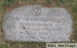 John Klingensmith