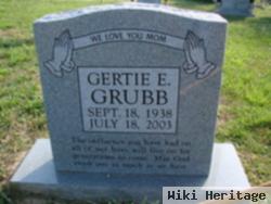 Gertie E Grubb