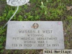 Warren Earl West