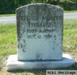 Gertrude Wealthy Everhard