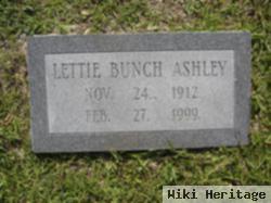 Lettie Belva Bunch Ashley