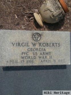 Pfc Virgil Wright Roberts