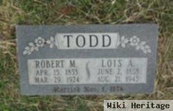 Robert M Todd