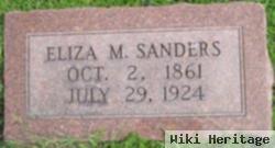 Eliza Malinda Miller Sanders