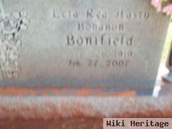 Lela R. Hasty Bohanon Bonifield