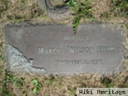 Marcus Wilson Held