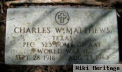 Charles Wilson "buddy" Matthews