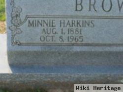 Minnie Lee Harkins Brown