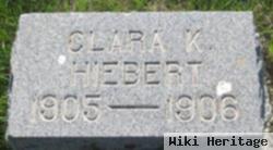 Clara K Hiebert