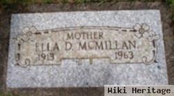 Ella D Mcmillan