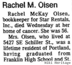 Rachel E. Mckay Olsen