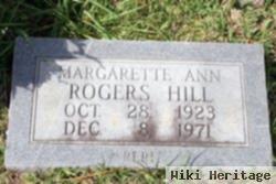 Margarette Ann Rogers Hill