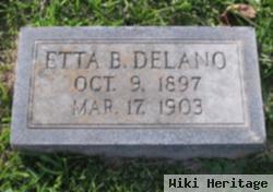 Etta B Delano