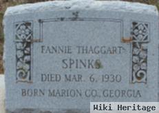 Fannie Thaggart Spinks