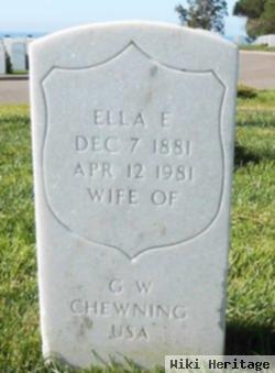 Ella E. Gower Chewning