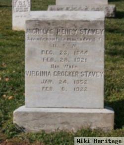 Lieut Nicholas Henry Stavey