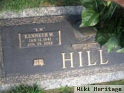 Kenneth W "k.w." Hill