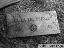 Hosea Lee "pres" Presley