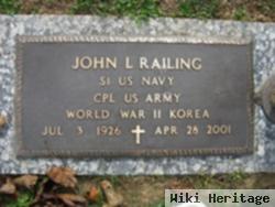 John L Railing