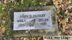 John David Paisley